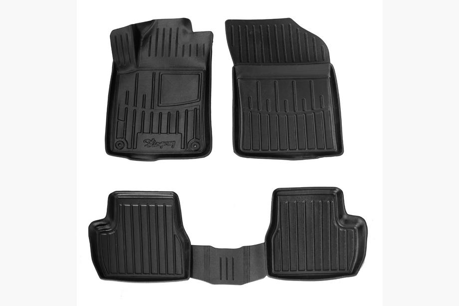 Citroen C-3 2009–2016 Stingray 3D gumové rohože do interiéru (4 ks) Image
