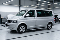 Volkswagen T5 2010–2015 Bočné nášľapy Tayga (2 ks., hliník) Len pre krátky rázvor fotografia 1