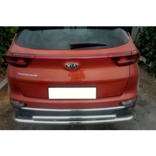 Zadný ochranný rám AK002-2 (nerez) Kia Sportage 2015–2021 fotografia 3