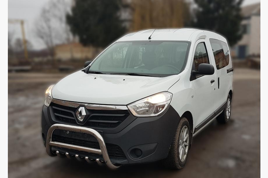 Dacia Lodgy 2012–2022 Predný ochranný rám WT003 (nerez) Fotografia 4
