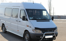 Mercedes Sprinter W901/902/903/904/905 1995–2006 Predný ochranný rám WT003 (nerez) fotografia 3