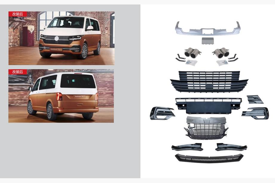 Volkswagen T6 2015–2024 Sada bodykitu (pre 2019+) Image
