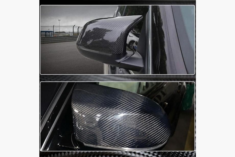 BMW X3 F25 2011–2018 Kryty zrkadiel M-Look (2014-2018, karbón) Image
