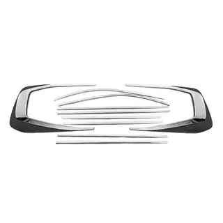 Kompletné lišty okolo okien Design 2025 (2008-2015, nerez) Lexus LX570/450d 2008–2022 fotografia 3