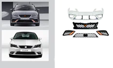 Seat Leon 2013–2020 Faceliftový body kit pre 2017+ Cupra R (pre 2013-2017) fotografia 1