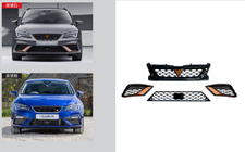 Seat Leon 2013–2020 Sada mriežok Cupra R (Pre 2017-2020 FR) fotografia 1