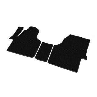 Gumené koberčeky do interiéru Carsuit V1 (Čierne) Volkswagen Crafter 2006–2016 fotografia 4