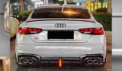 Audi A5 2016–2025 Difúzor zadného nárazníka V3 (pre S-Line 2021-2025, karbón) fotografia 1