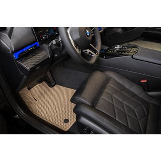 EVA autokoberce (pre G60/61, béžové) BMW 5/i5 séria G60/G60E/G61 2023– fotografia 1