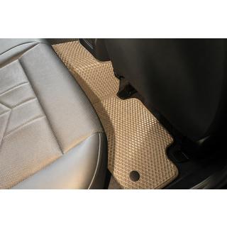 EVA autokoberce (pre G60/61, béžové) BMW 5/i5 séria G60/G60E/G61 2023– fotografia 3