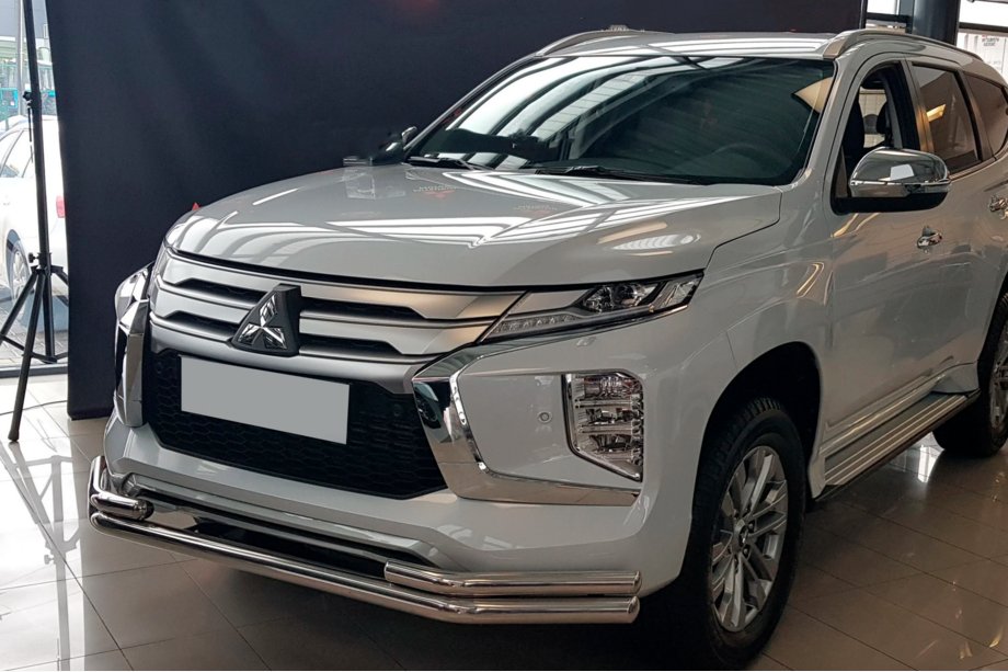 Mitsubishi Pajero Sport 2015– Predný ochranný rám ST085 (2020+, nerez) Image