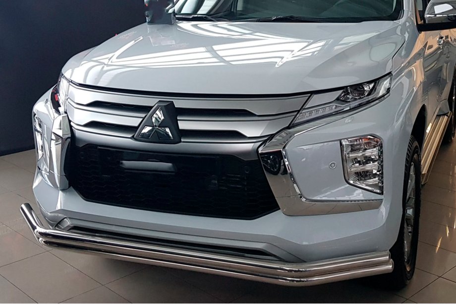 Mitsubishi Pajero Sport 2015– Predný ochranný rám F3-60 (2020+, nerez) Image