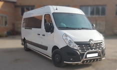 Renault Master 2011–2023 Kengurú rám WT003-Exlusive (nerez) fotografia 1