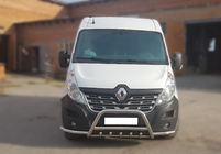 Renault Master 2011–2023 Kengurú rám WT003-Exlusive (nerez) fotografia 2