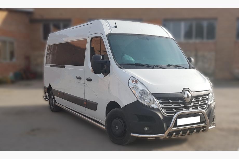 Renault Master 2011–2023 Kengurú rám WT003-Exlusive (nerez) Image