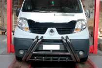 Renault Trafic 2001–2015 Kengurín F1-01 (nerez) fotografia 1