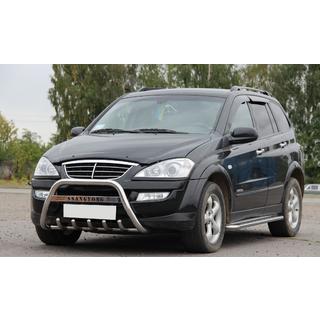 Predný ochranný rám WT004 (nerez) SsangYong Kyron 2005–2014 fotografia 3