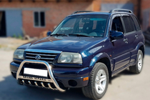 Suzuki Vitara 1998–2006 Predný ochranný rám WT004 (nerez) fotografia 3