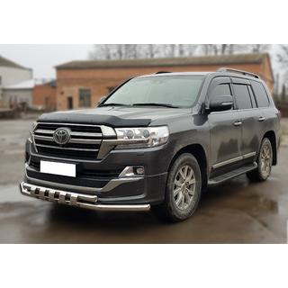 Predný ochranný rám ST015 (2015+, nerez) Toyota Land Cruiser 200 2007–2021 fotografia 3