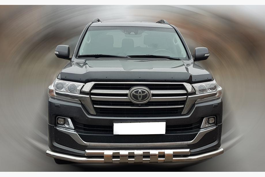 Toyota Land Cruiser 200 2007–2021 Predný ochranný rám ST015 (2015+, nerez) Image