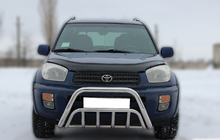 Toyota Rav 4 2001–2005 Predný ochranný rám WT002 (nerez) fotografia 1