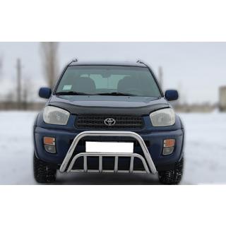 Predný ochranný rám WT002 (nerez) Toyota Rav 4 2001–2005 fotografia 1
