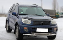 Toyota Rav 4 2001–2005 Predný ochranný rám ST014-1 (nerez) fotografia 2
