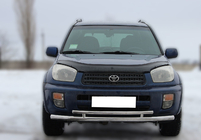 Toyota Rav 4 2001–2005 Predný ochranný rám ST014-1 (nerez) fotografia 1