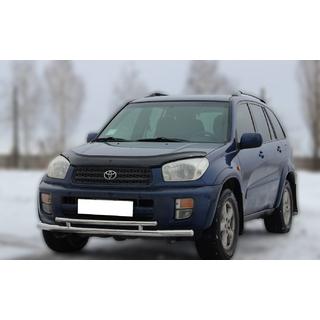 Predný ochranný rám ST014-1 (nerez) Toyota Rav 4 2001–2005 fotografia 3
