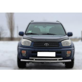 Predný ochranný rám ST014-1 (nerez) Toyota Rav 4 2001–2005 fotografia 1