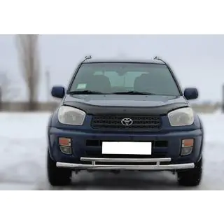 Predný ochranný rám ST014-1 (nerez) Toyota Rav 4 2001–2005 fotografia 1