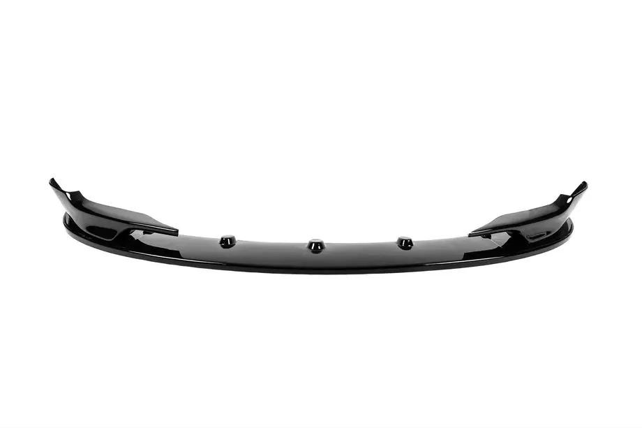 BMW 4 séria F32/F33/F36 2012–2020 B-tovar: lip spojler predného nárazníka DPT Flap V-3 (pre M-Sport, čierna lesklá) Fotografia 1
