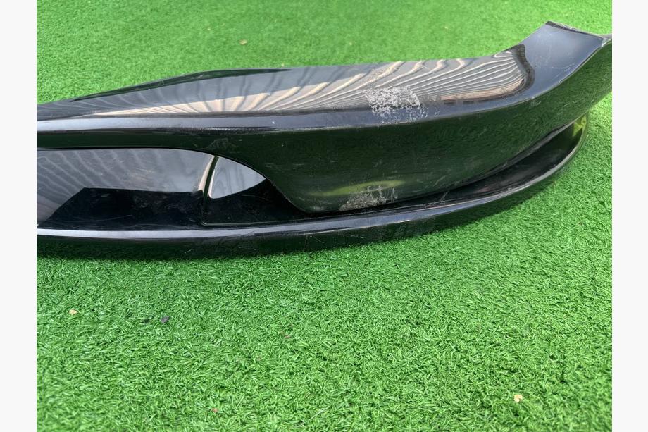 BMW 4 séria F32/F33/F36 2012–2020 B-tovar: lip spojler predného nárazníka DPT Flap V-3 (pre M-Sport, čierna lesklá) Fotografia 5