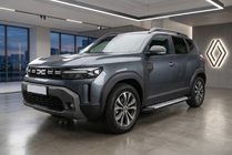 Dacia Duster 2024– Bočné nášľapy Allmond Grey (2 ks, hliník) fotografia 1