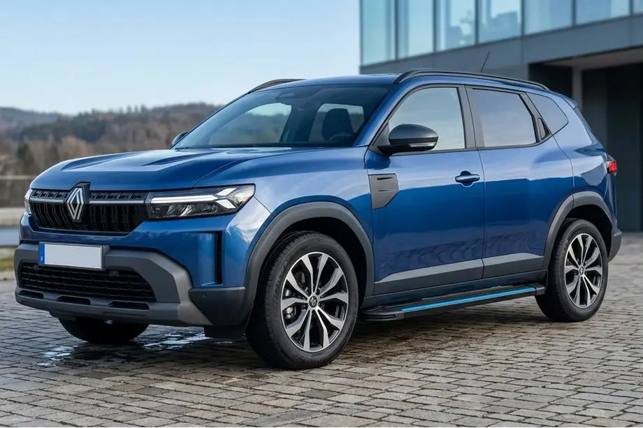 Renault Duster 2024– Bočné nášľapy Maya Blue (2 ks, hliník) Image