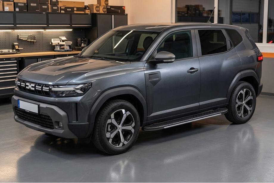 Renault Duster 2024– Bočné nášľapy Bosphore Grey (2 ks, hliník) Image