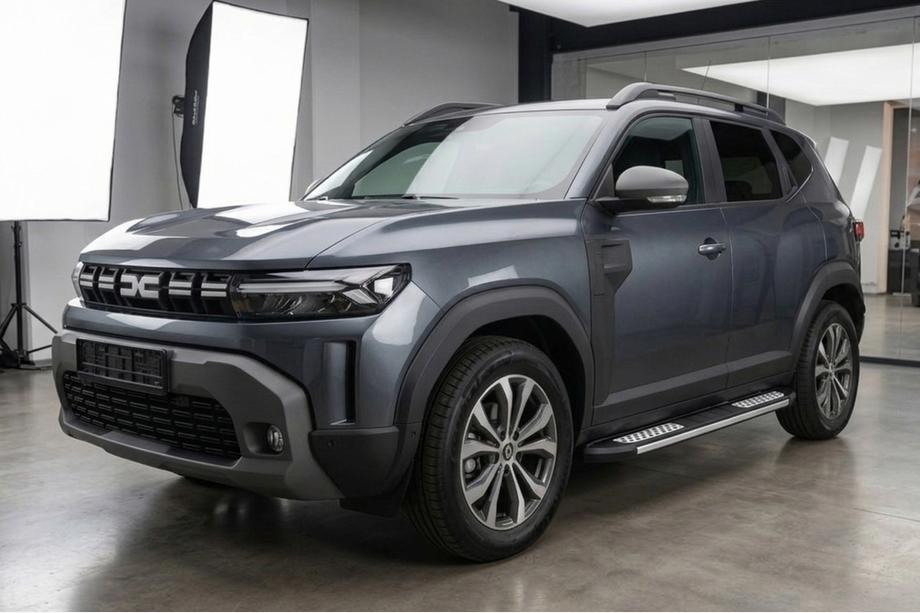 Renault Duster 2024– Bočné nášľapy Tayga Grey V2 (2 ks, hliník) Fotografia 1