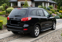 Hyundai Santa Fe 2 2006–2012 Bočné nášľapy RedLine V1 (2 ks, hliník) fotografia 1