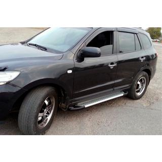 Bočné nášľapy Line (2 ks, hliník) Hyundai Santa Fe 2 2006–2012 fotografia 1