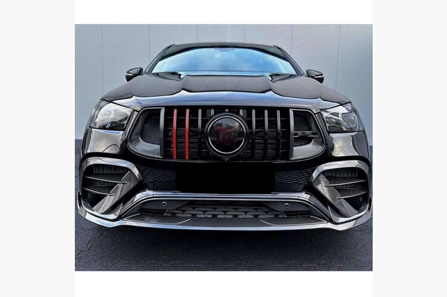 Mercedes GLE Coupé C167 2019– Mriežka chladiča GT Panamericana GT-R Carbon (pre AMG-Line/GLE53/GLE63 2019-2023) Fotografia 1