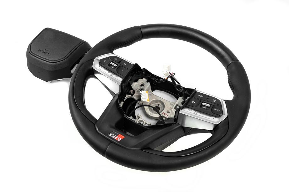 Toyota Land Cruiser 200 2007–2021 Vyhrievaný volant TLC300-dizajn (drevo) Fotografia 7
