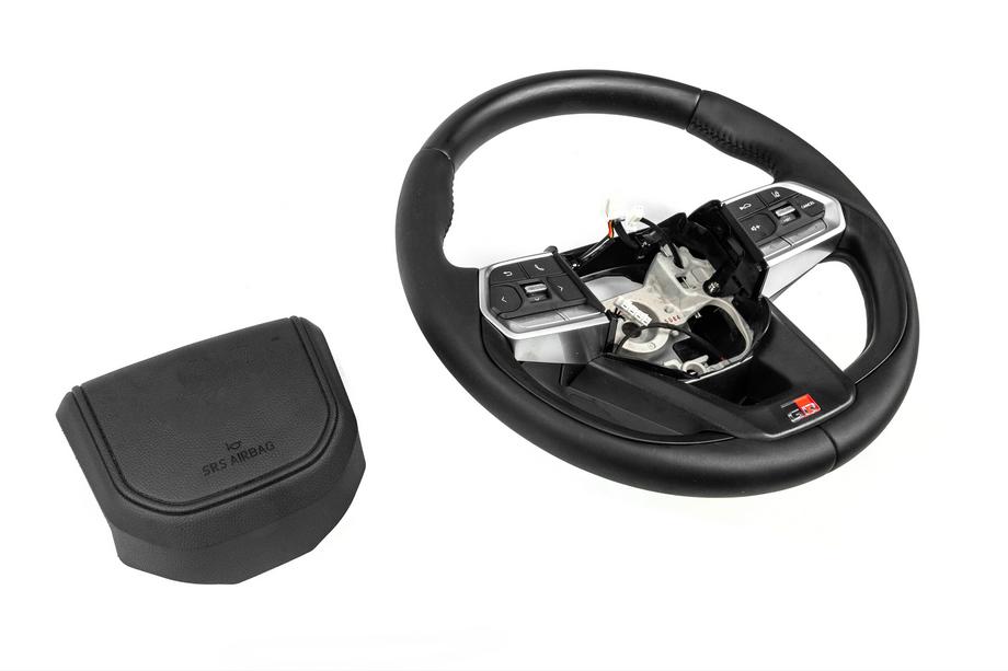 Toyota Land Cruiser 200 2007–2021 Vyhrievaný volant TLC300-dizajn (drevo) Fotografia 8