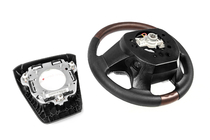 Toyota Land Cruiser 200 2007–2021 Vyhrievaný volant (tmavé drevo) fotografia 11