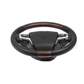 Vyhrievaný volant (tmavé drevo) Toyota Land Cruiser 200 2007–2021 fotografia 4