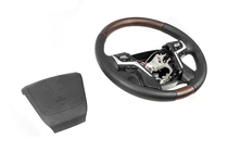 Toyota Land Cruiser Prado 150 2009–2023 Vyhrievaný volant (tmavé drevo) fotografia 8