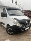 Renault Master 2011–2023 Deflektor na čelné sklo V1 (čierny lesklý, 5 mm) fotografia 1