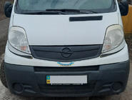 Opel Vivaro 2001–2015 Zimná clona na masku 2007-2015 (V1, horná) Lesklá, 2007-2015 fotografia 1