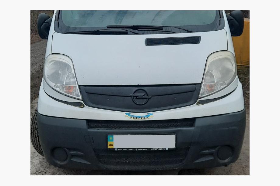 Opel Vivaro 2001–2015 Zimná clona na masku 2007-2015 (V1, horná) Lesklá, 2007-2015 Image