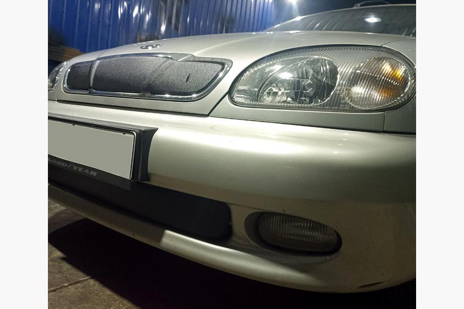 Daewoo Lanos 1998–2017 Zimná clona na masku chladiča (horná) Fotografia 4