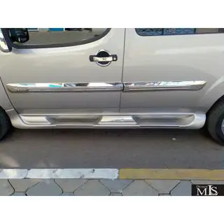 Bočné prahy typ Sorento (na lakovanie) Fiat Doblo I 2005–2010 fotografia 4
